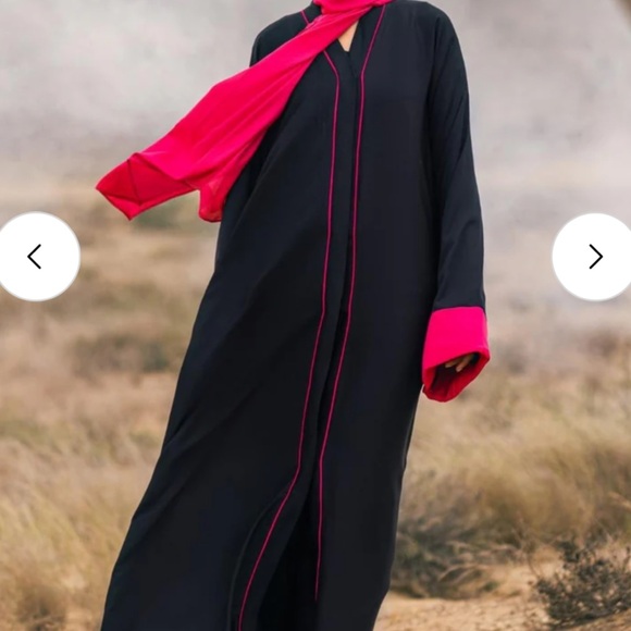 GARDENIA WANDER ABAYA brand new Pakistani - Picture 3 of 4